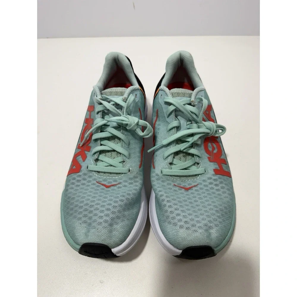 Hoka One One Rocket X Shoes Mens Size 8 Blue‎ Running Sneakers 1113532 EBBC
